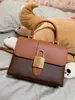 Designer Tasche Visuelle Frau Handtasche Kette Schloss Leder Weibliche Tasche Geschenk Farbe Hohe Qualität Mode Luxurys Taschen 2021