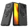 Ringhouder Kickstand Cover Case Armor Rugged Dual Layer voor Xiaomi Poco M3 X3 NFC Redmi Note 9 4G 5G K40 PRO 50PCS / PARTIJ