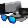 Marke Luxus 2023 Polarisierte Männer Frauen Sonnenbrille Herren Damen Pilot Golden Red Designer UV400 Brillen Sonnenbrille Hochwertige schwarze Metallrahmen Polaroidlinse wo