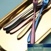 6 sztuk / zestaw widelec stal nierdzewna Ekspsscale Obiadowa Naczynia Desery Fork Luxury Cutlery Teaspoon Snail Cake Cake Fruit Cena fabryczna Ekspert Quality Najnowsze styl