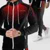 Men Trendy Sportswear Sets Spring Winter 2021 Casual Designer tracksuit Hoodies print Windbreaker fashion Sweatshirt Sweatpants Male basketball Sweatsuit S-3XL