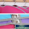 6 Pcs/Set Clothes Dust Cover Suit Coat Candy Color Hanging Covers Dustproof Non-Woven Storage Bag For Wardrobe Organizer Case Factory price expert design Quality