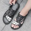 Men's Slipper 2021 Summer Fashionable Casual Outdoor Sandal High Quality Beach Slip Resistance Two Wear Flip-flops