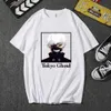 Tokyo Ghoul Uniex Cloths Hot Anime Short Sleeve Casual Fashion T-shirt Y0809