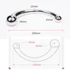 Massage Stainless Steel G Spot Wand Massage Stick Pure Metal Penis PSpot Stimulator Anal Plug Dildo Women Men Sex Toy Hollow Butt1644208