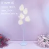 Fashion Design Wedding Decoration Props Olive Tree Flower Iron Luminous Road Guide Creative Party Stage Pilot Lamp