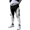 Мужские черные брюки 2021 хип-хоп Streetwear Joggers Спортивные штаны Повседневная Хлопок Гарем Брюки Harajuku Грузовые штаны Y0927