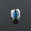 1PCS MEN EAGLE MOOD RING تغيير حلقات الألوان 20 إلى 23