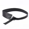 Belts Black Wide Corset Leather Belt Female Tie Obi Waistband Thin Brown Bow Leisure For Women Wedding Dress Lady167L