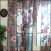 sheer scarf curtains