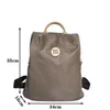 Mode Design Stöldskydd Double Ryggsäck Kvinnors Singel Shoulder Leisure Travel Bag Student Schoolbag