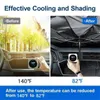 New New Summer Car Umbrella Type Car Sunshade Protector Umbrella For Auto Front 2 Model Can Choose