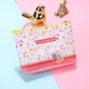 Floral Style Coin Purse Girl Small Wallet PU Bags Cute Money Key Holders Pouch Female Purse Zipper Bag