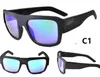 12 colori 7944 Occhiali da sole sportivi Occhiali da sole con lenti colorate Eyewear Occhiali da sole di marca con montatura grande FOX DECORUM Commercio all'ingrosso
