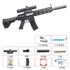 Gun Toy Electric M416 Rifle Sniper Sniper Airsoft Crystal Bomb Bomb Wodne Pistolet Model dla dorosłych Chłopcy Prezenty Urodzinowe CS walki