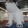 3mL inflatable polar bear cartoon model giant white bears large animal balloon for advertising