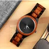 Wristwatches Luxury Wood Wrist Watch Unique Mens Full Wooden Quartz Hombre Casual Relogio Masculino Erkek Kol Saati Reloj