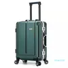 Suitcases 20 "24" pulgada de diseño de moda laminando equipaje Maleta de viaje en ruedas Hombres Trolley