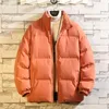 Men's Jackets 2022 Autumn/winter Standing-collar Cotton-padded Jacket For Men And Women Korean Fashion Bread