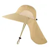 Cappelli da esterno Cappello da pesca Cappello da spiaggia Protezione solare UV Ombra per donna Uomo Cappello in rete traspirante a tesa larga