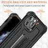 Przypadki telefoniczne Armor Anty Upuść z Kickstand dla iPhone'a 12 Pro Max 11 XR XS Samsung Galaxy A71 A51 A21 A11 Osłona odporna na wstrząsy