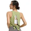 Kolsuz Spor Gömlek Kadın Spor Bluz Polyester Bölünmüş Back Spor Giyim Dans Koşu Eğitim Egzersiz Yoga Yelek Tops Kıyafet