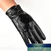 Men's Winter Warm Fashion Waterproof Gloves Men Faux Leather Driving Gloves Thin Leather Gloves for Touch Screen Brown Guantes Factory price expert design Quality