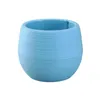 Vasi da fiori in plastica colorati mini rotondi Fioriere Fioriere da giardino Home Office Decor Fioriera Vaso da tavolo Opzioni multi colore RH4321