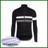 Pro Team Rapão Ciclismo Jersey Mens Térmica Fleece Manga Longa Mountain Bike Camisa Estrada Bicicleta Tops Sports Uniform Racing Roupas Ao Ar Livre Sportswear Y21050605