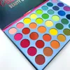 Palette de fards à paupières arc-en-ciel de 39 couleurs maquillage beauté glaçure ombre à paupières surligneur mat lumineux éclaircir facile à porter palettes de maquillage