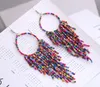 Orecchini 2021 Trend New Long Dangle Vintage Fashion Jewelry Female Nappa perline Catene