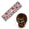 Hair Clips & Barrettes French Twist Hairstyle Donut Bun Former Maker Deft Classy Multicolor Cloth Clip Braider Tool Ballerina Shaper