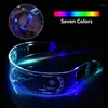 neon led glasses