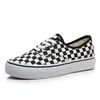 2021 Summer Women's Shoes Canvas Flat Checkerboard Leisure Sliding Type Vulcanized Walking Sports Women Woman Y0907