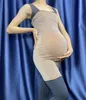 Women's Panties Fake Belly Baby Artificial Pregnant Pregnancy Bump Fabric Actor Bag Accessory Gift