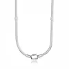 Ny 2021100% 925 Sterling Silver 590703hv Mode Lyx och Charmigt Halsband Fit DIY Kvinnor Original Mode Smycken Gift