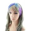 Vrouwen hoofdbanden Headwraps Tie Dye Turban Hairbands Mode Haaraccessoires Running Hoofdband Sport Yoga Hairband M3766