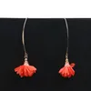 Flower Lovely Tassel Long Earrings Women Bohemian Night Dangle Eardrop Restoring Ancient Ways Earring Wedding Statement Jewelry