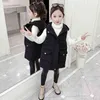 Fashion Girl Vests Spring Autumn Childrens Coats Girls Solid Color Sleeveless Waistcoats for Teenage Toddler Clothes 8 to 12Year 211203