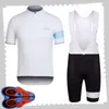 Rapha Team Cycling Kortärmad Jersey (Bib) Shorts Sets Mens Sommar Andas Väg Cykel Kläder MTB Bike Outfits Sport Uniform Y21041470