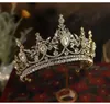 Clips de cheveux Barrettes à la main rétrostorale Retro Bridal Crown Rresshère Européen et American Crystal Style Fashion Luxury