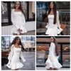 Gratis Lente Damesjurk Sexy Vierkante Neck Puff Sleeve Ruche Bodycon Mini Celebrity Club Party ES 210524