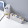 Wholesale Creative Organizer Desker Desk Sundles Ящики для хранения Настольные макияж косметические инструменты канцелярские ручки карандашом держатель