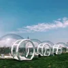 Waterproof And Durable PVC clear Inflatable Bubble Tent,Outdoor Luxury transparent room,dome house with airtight tunnel for camping