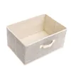 Non woven fabric drawer type storage boxes square uncovered clothes and sundries sorting box FHL85-ZWL494