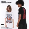 Nagri ASAP Test Playboi Carti T-shirt Impression graphique T-shirt Hip Hop Manches courtes Summer Tee Europe et Amérique 210707