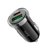 Hoco Quick USB Car Chargers For Samsung S10 Huawei P30 Supercharge FCP AFC QC3.0 Fast PD 20W USBC phone Charger