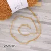 1PC YOMDID Colourful Glass Silk Wool Hand Knitting Yarn DIY Handcraft Doll Sweater Hat Bag Making Crochet Thread Knitting Wool Line Y211129