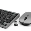 Ensemble clavier et souris Bluetooth, Kit clavier et souris rechargeables sans fil ultra fins pour tablettes universelles, smartphones, ordinateurs 5267783