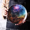 8 inch Starry Universe Landscape Plate Set High Quality Ceramic Dishes Dessert Steak Bread Dinner Plates Sets Dish Kitchen Decor